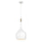 Hinkley Lighting Ziggy 1 Light Interior Hanging in Chalk White - 4457CI