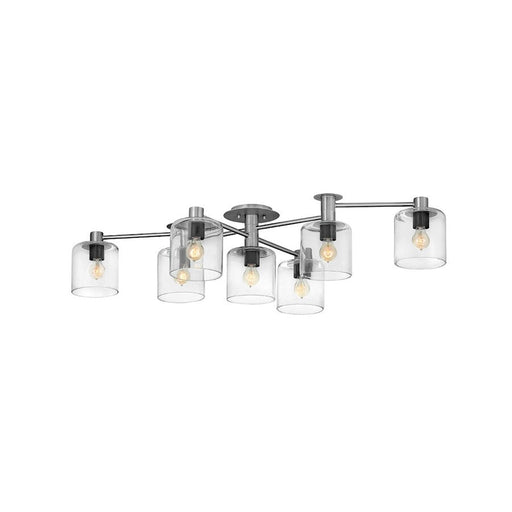 Hinkley Lighting Axel 7 Light Interior Ceiling in Brushed Nickel - 4513BN