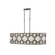 Hinkley Lighting Carter 6 Light 18" Chandelier, Weathered Bronze - 4738WBZ
