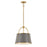 Hinkley Lighting Clarke 1 Light Medium Pendant, Lacquered Dark Brass - 4894LDB