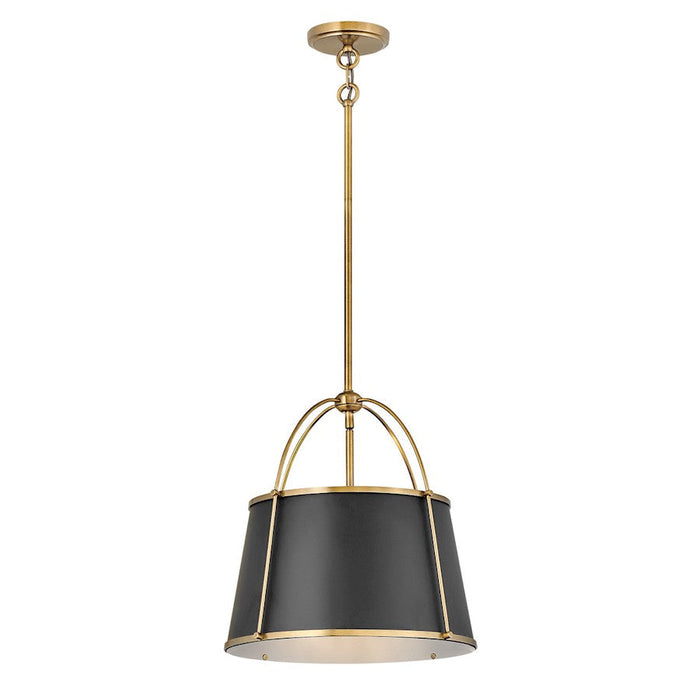 Hinkley Lighting Clarke 1 Light Interior Hanging in Warm Brass - 4894WS