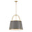 Hinkley Lighting Clarke 4 Light Large Pendant, Lacquered Dark Brass - 4895LDB