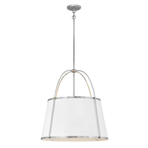 Hinkley Lighting Clarke 4 Light Interior Hanging in Polished Nickel - 4895PN