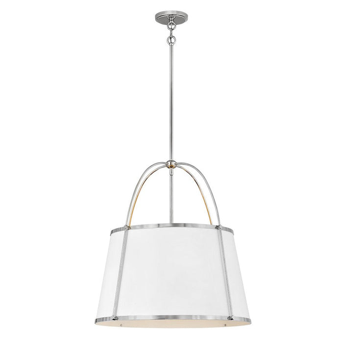 Hinkley Lighting Clarke 4 Light Interior Hanging in Polished Nickel - 4895PN