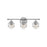 Hinkley Lighting Maeve 3 Light Interior Bath Vanity in Chrome - 5083CM