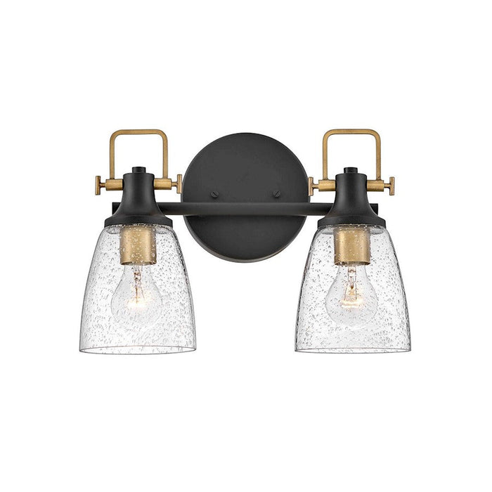 Hinkley Lighting Easton 2 Light Bath Vanity, Black