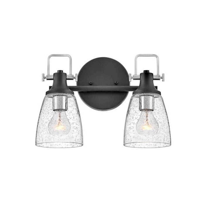 Hinkley Lighting Easton 2 Light Bath Vanity, Black