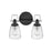 Hinkley Lighting Easton 2 Light Bath Vanity, Black