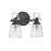 Hinkley Lighting Easton 2 Light Bath Vanity, Black