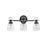 Hinkley Lighting Easton 3 Light Bath Vanity, Black