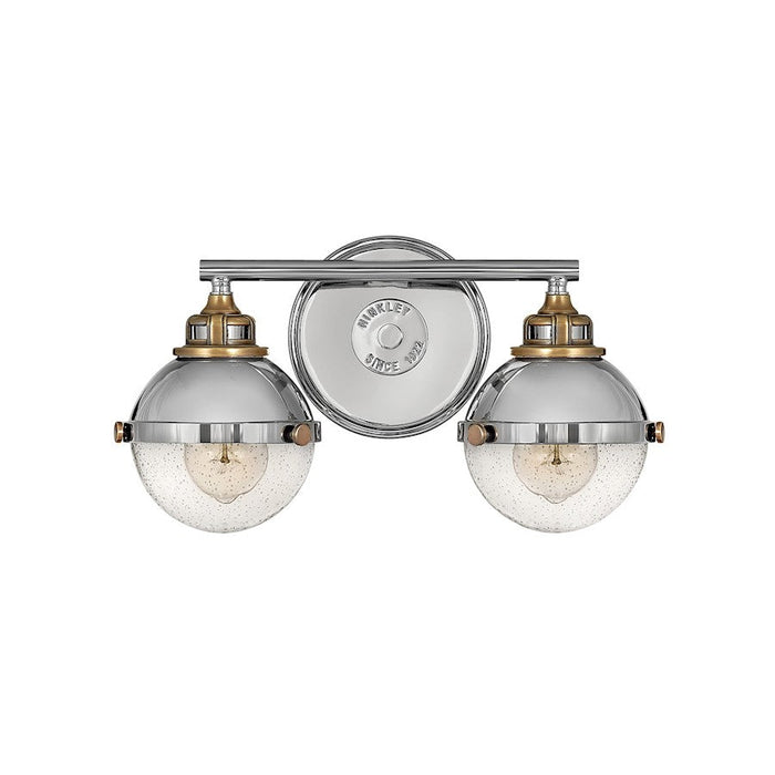 Hinkley Lighting Fletcher 2 Light Interior Bath Vanity in Polished Nickel - 5172PN