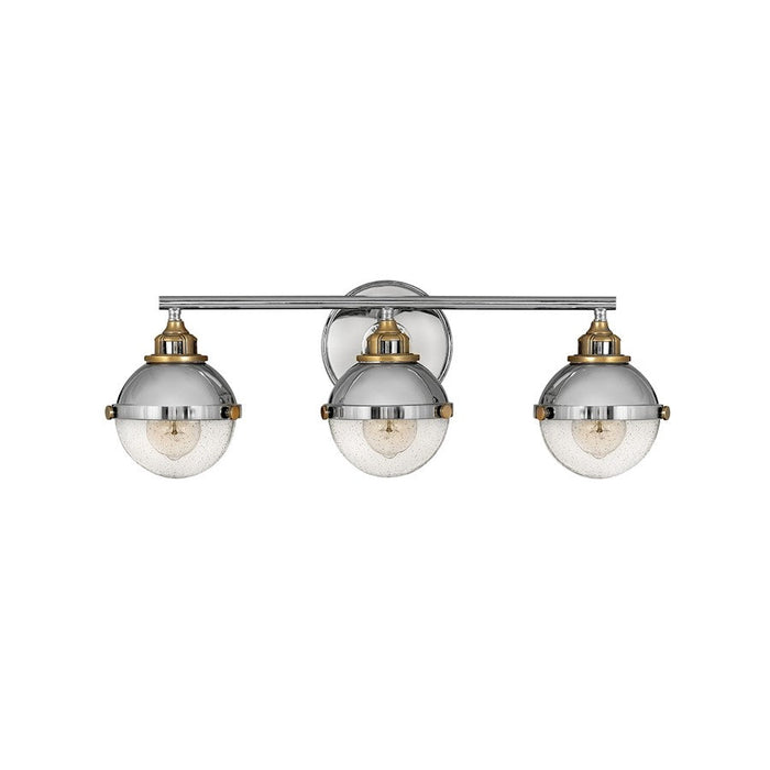 Hinkley Lighting Fletcher 3 Light Interior Bath Vanity in Polished Nickel - 5173PN