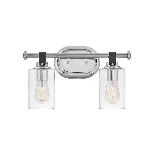 Hinkley Lighting Halstead 2 Light Vanity in Chrome - 52882CM