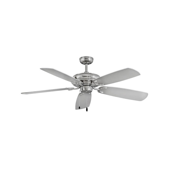 Hinkley Lighting Grove 56" Fan, Brushed Nickel, Pull Chain - 901256FBN-NID