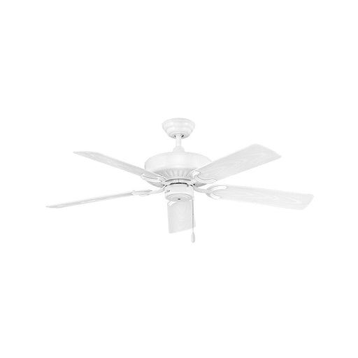 Hinkley Lighting Oasis 52" Fan, Appliance White, Pull Chain - 901652FAW-NWA