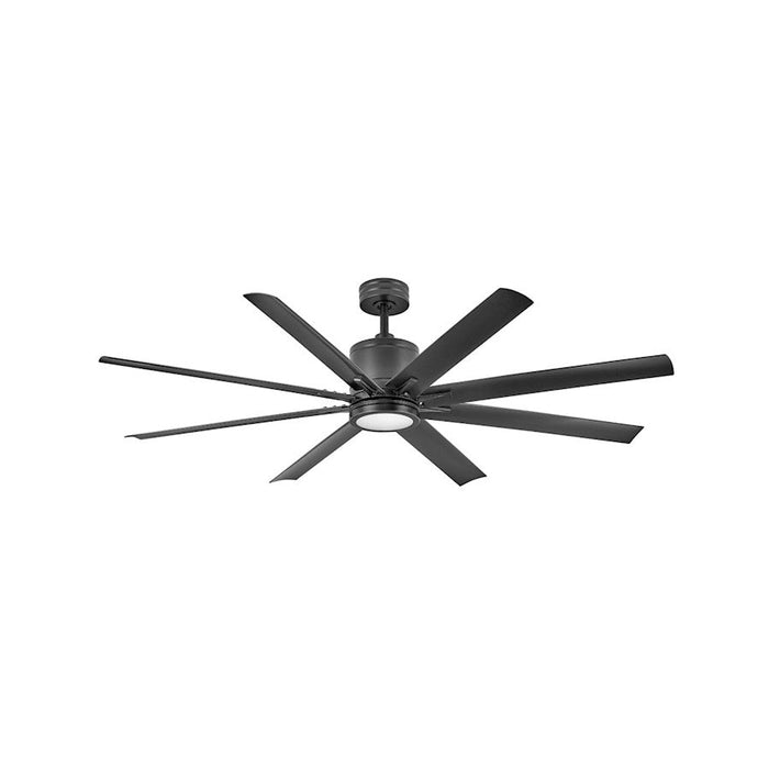 Hinkley Lighting Vantage 66" LED Fan, Matte Black, Wall Control - 902466FMB-LWD