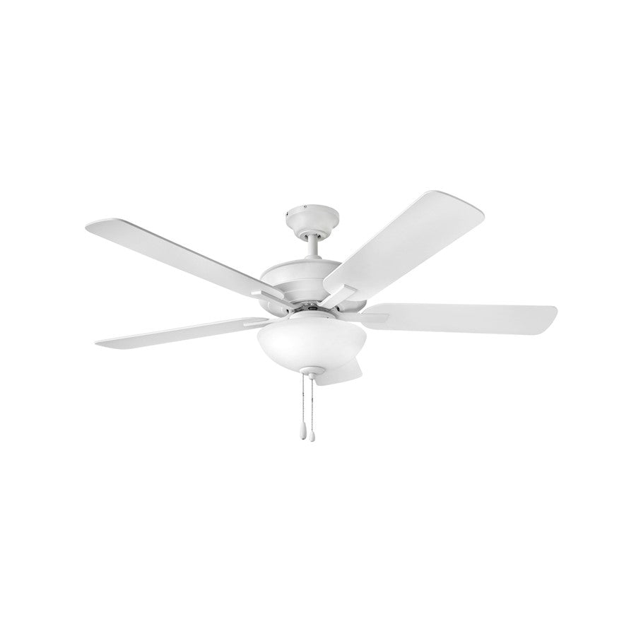 Hinkley Lighting Metro 2 Light Illuminated 52" Fan, Chalk White - 903352FCW-LIA