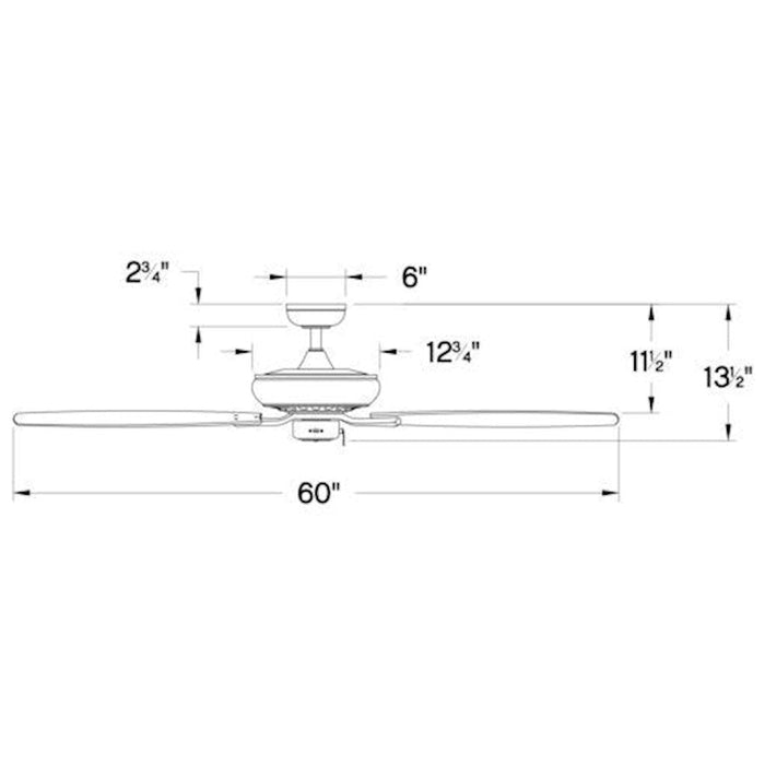 Hinkley Lighting Highland 60" Fan