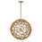 Hinkley Lighting Centric 6 Light Orb Chandelier in Burnished Gold - FR30146BNG