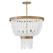 Hinkley Lighting Dune 6 Light Pendant in Burnished Gold - FR30206BNG