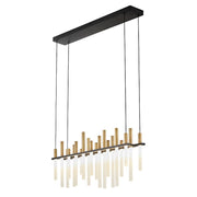 Hinkley Lighting Echo LED Linear Chandelier in Black - FR30705BLK