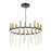 Hinkley Lighting Echo LED Chandelier Single Tier in Black - FR30706BLK