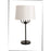 House of Troy Alpine 4 Light 30" Table Lamp, Black/Supreme Silver - A751-BLK-SS