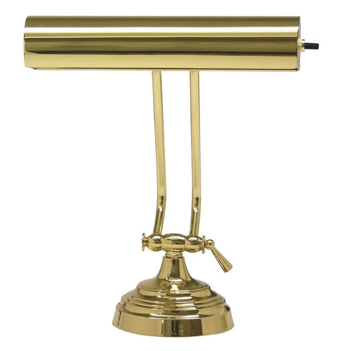 OPEN BOX ITEM: House of Troy Advent 10" Piano Desk Lamp, PB - HTAP10-21-61