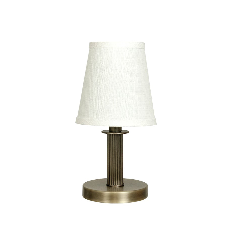 House of Troy Bryson 1 Light 11.75" Table Lamp, Antique Brass - B202-AB