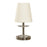 House of Troy Bryson 1 Light 12.75" Table Lamp, Satin Nickel - B204-SN