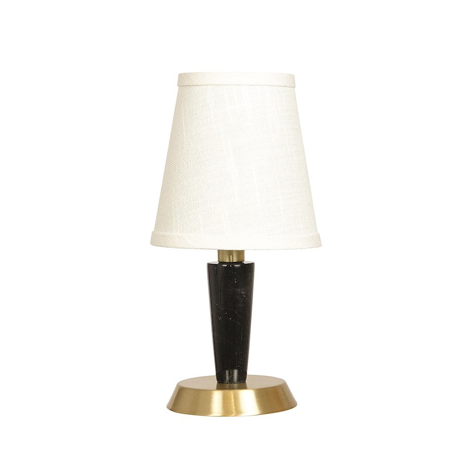 House of Troy Bryson 1 Light 12.75" Table Lamp, Satin Brass - B206-SB