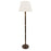 House of Troy Barton 1 Light 65" Floor Lamp, Chestnut/Satin Brass - BA700-CHB