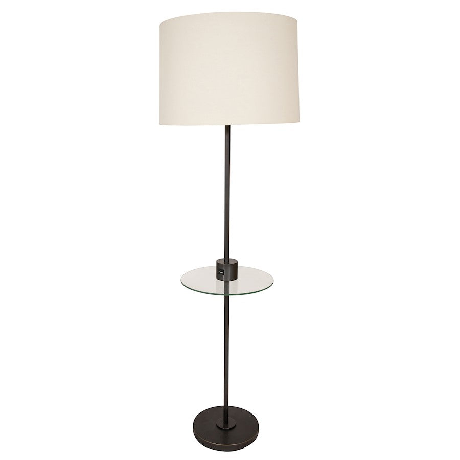 House Of Troy Brandon Floor Lamp/USB Port, Oil Rubbed Bronze - BR102-OB