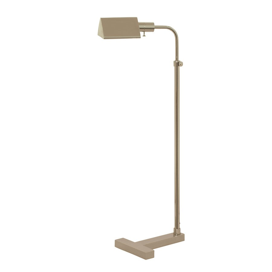 House Of Troy Fairfax Adjustable Pharmacy Lamp, Polished Nickel - F100-PN