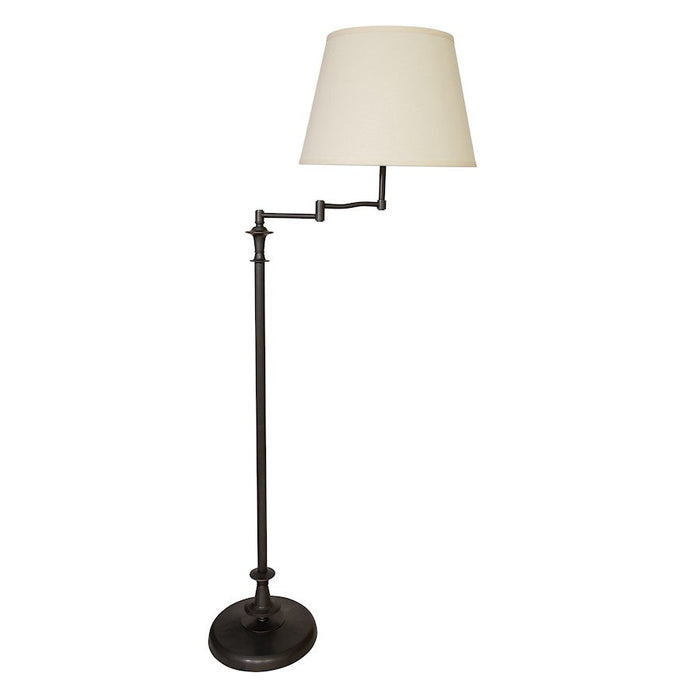 House Of Troy Randolph Swing Arm Floor Lamp, Oil Rubbed Bronze - RA301-OB