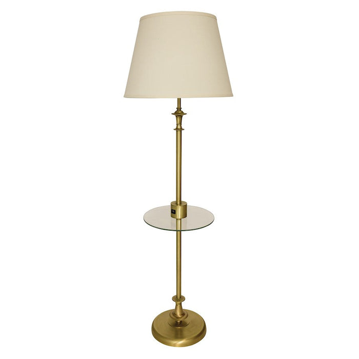 House of Troy Randolph 1 Light 57" Floor Lamp, Antique Brass - RA302-AB