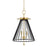 Hudson Valley Cagney 3-Light Pendant, Aged Brass/Black - 1014-AGB-BK