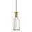 Hudson Valley Colebrook 1 Light Pendant, Aged Brass - 1041-AGB