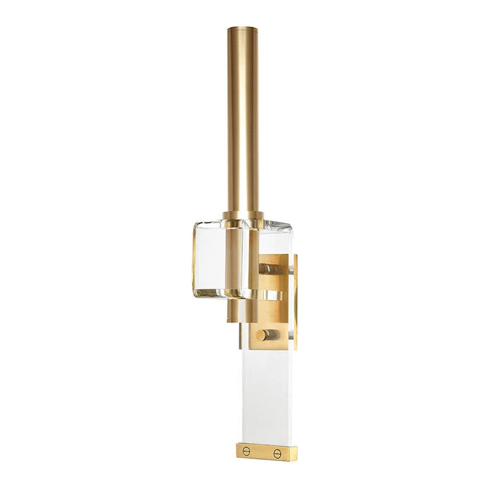 Hudson Valley Hillcrest 1 Light Wall Sconce, Aged Brass - 1052-AGB