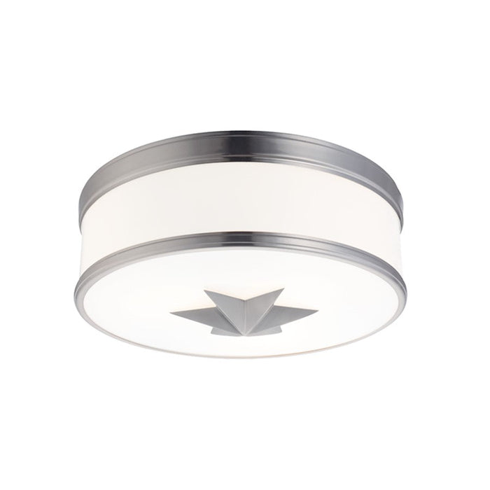 Hudson Valley Seneca 3 Light Flush Mount, Satin Nickel/Opal Glossy - 1115-SN