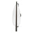 Hudson Valley Ithaca Led Wall Sconce, Black Nickel/White Plaster - 1170-BLNK-WP