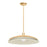 Hudson Valley Oneida 1 Light Pendant, Vintage Gold Leaf/Soft Sand - 1272-VGL-SSD