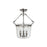 Hudson Valley Quinton 3 Light Semi Flush Mount, Historic Nickel/Clear - 130-HN