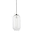 Hudson Valley Bennett 1 Light B Pendant, Aged Brass/Clear - 1508-AGB