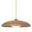 Hudson Valley Delano 1 Light 15" Pendant, Vintage Gold Leaf/Natural - 1933-VGL