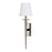 Hudson Valley Stanford 1 Light Wall Sconce, Polished Nickel/White - 220-PN-WS