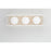 Hudson Valley Budnick 5 Light Bath Bracket, Aged Brass/Opal Matte