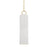 Hudson Valley Brookville 1 Light Pendant, Brass/White Ceramic - 2384-AGB-WH