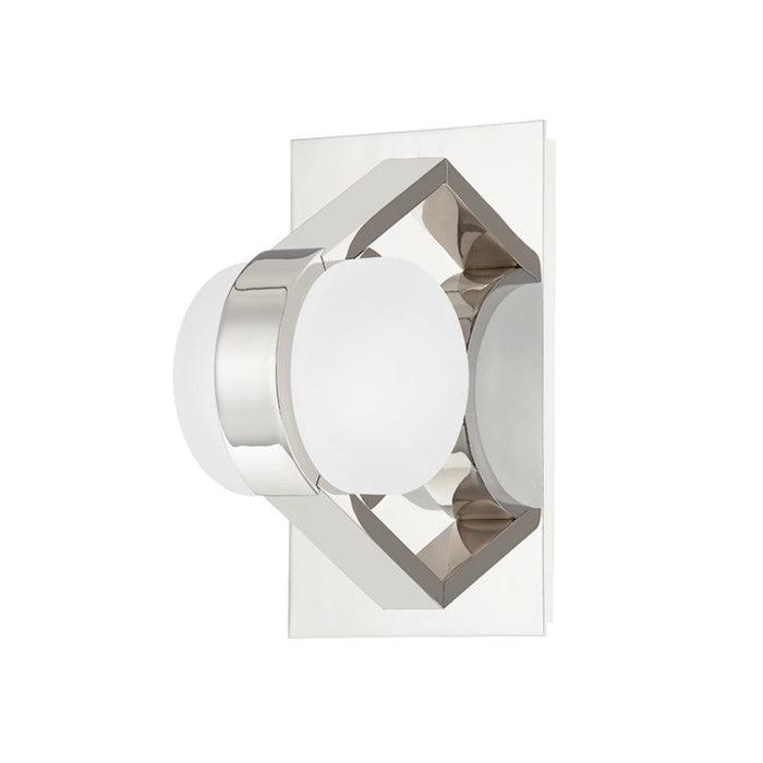 Hudson Valley Orbit 1 Light Wall Sconce, Polished Nickel - 2700-PN