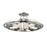 Hudson Valley Chambers 6 Light Flush Mount in Polished Nickel - 2721-PN